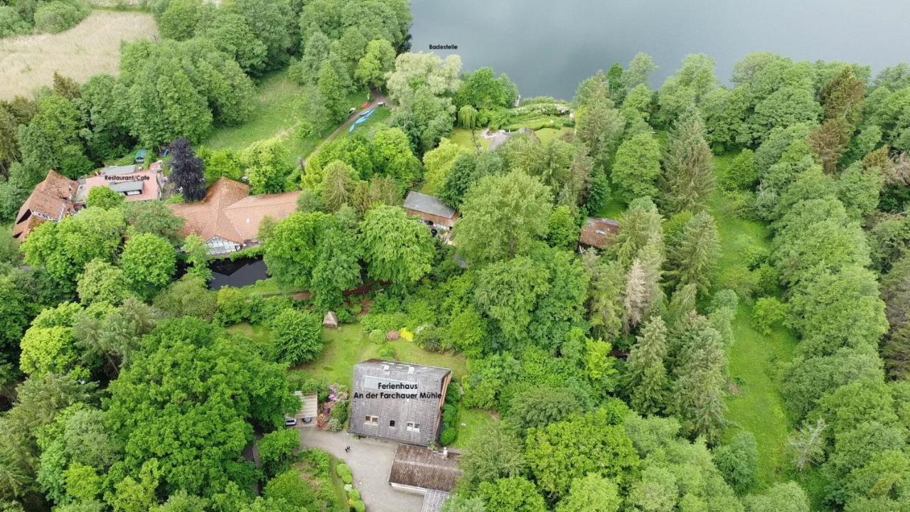 Villa Saunahäuschen Schmilau Exterior foto